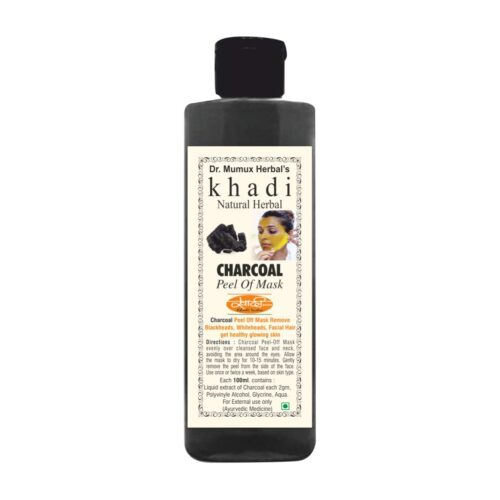 Khadi Natural Herbal Peel Of Mask – Charcoal