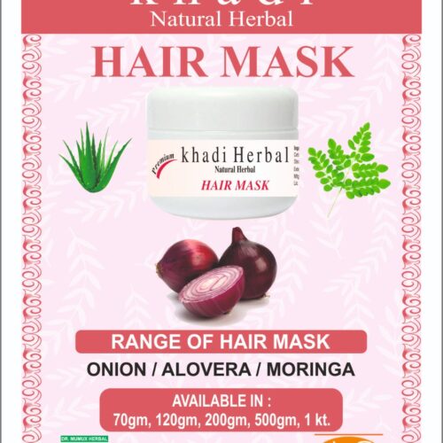 Khadi Natural Herbal Hair Mask – Moringa