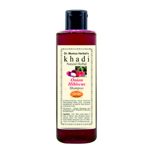 Khadi Natural Herbal Shampoo – Onion hibiscus