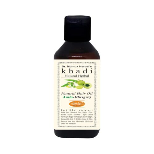 Khadi Natural Herbal Hair Oil – Amla Bhringraj Oil