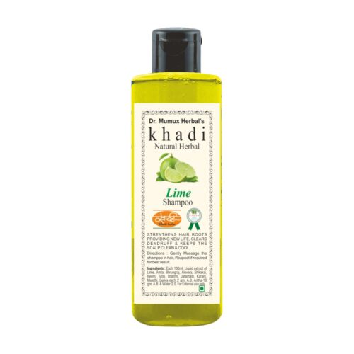 Khadi Natural Herbal Shampoo – Lime