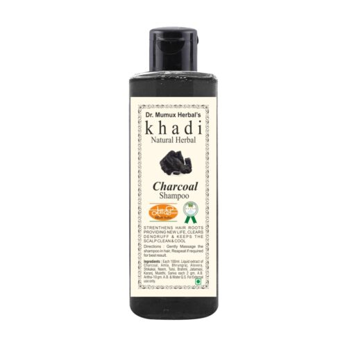 Khadi Natural Herbal Shampoo – Charcoal