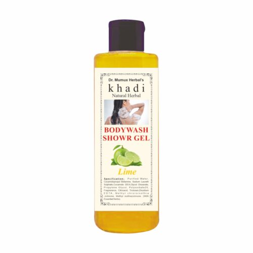 Khadi Natural Herbal Body Wash / Shower Gel – Lime