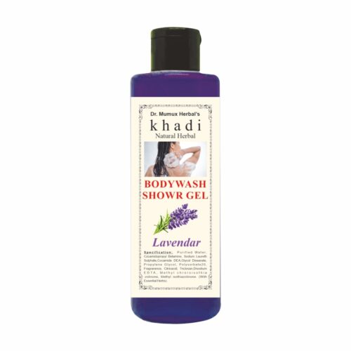 Khadi Natural Herbal Body Wash / Shower Gel – Lavender