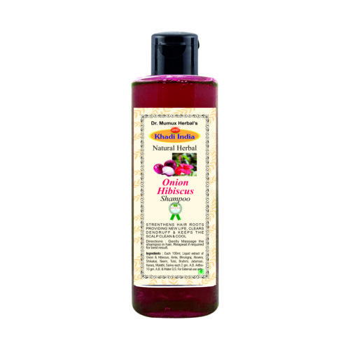 Khadi Natural Herbal Shampoo – Onion hibiscus