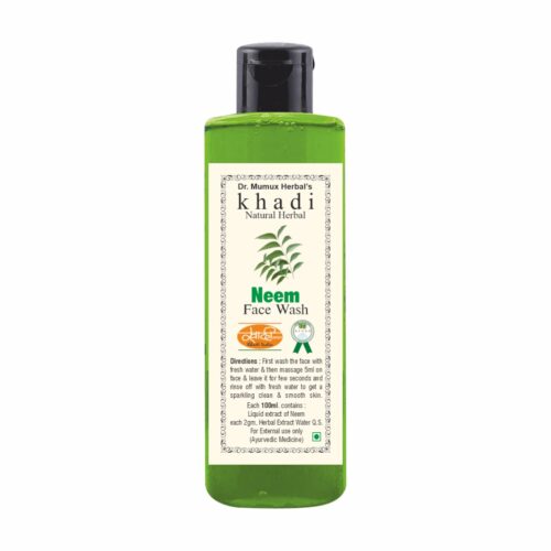 Khadi Natural Herbal Face Wash – Neem