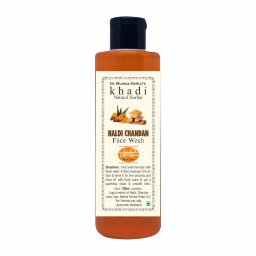 Khadi Natural Herbal Face Wash – Haldi chandan