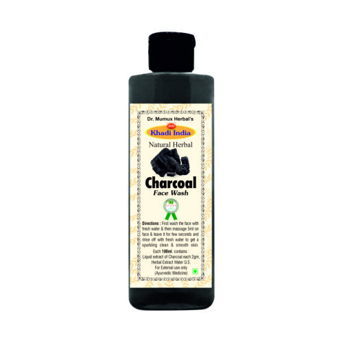 Khadi Natural Herbal Face Wash – Charcoal